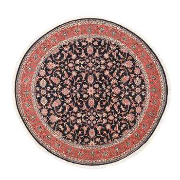 Perzisch tapijt - Bijar rond  - 200 x 200 cm - donkerrood