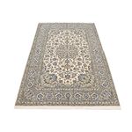 Alfombra persa - Keshan - 220 x 140 cm - gris claro