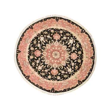 Perzisch tapijt - Tabriz - Premium rond  - 200 x 200 cm - veelkleurig