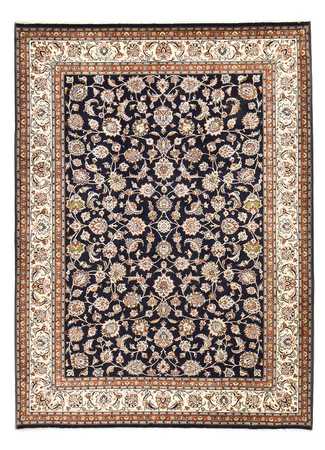 Tapis persan - Classique - Royal - 345 x 252 cm - bleu foncé