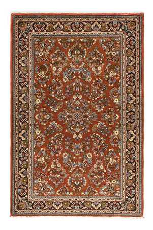 Tapis persan - Classique - 207 x 138 cm - rouge foncé