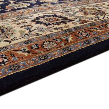 Tapis persan - Classique - Royal - 390 x 294 cm - bleu foncé