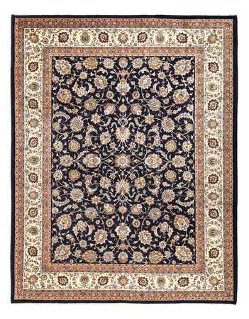 Tapis persan - Classique - Royal - 389 x 304 cm - bleu foncé