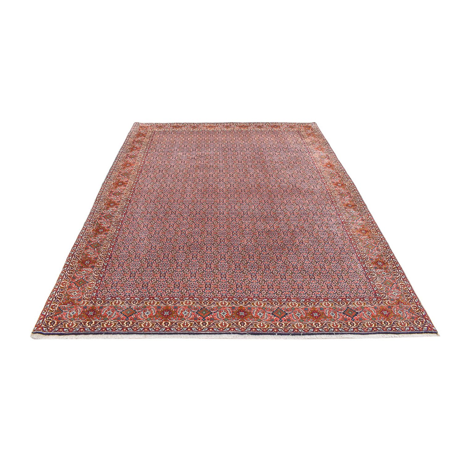 Tapis persan - Bidjar - 342 x 263 cm - rouille