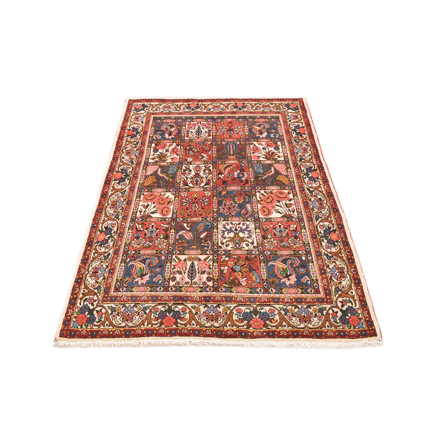 Tapis persan - Nomadic - 196 x 130 cm - multicolore