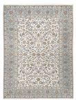 Alfombra persa - Keshan - Real - 332 x 248 cm - gris claro