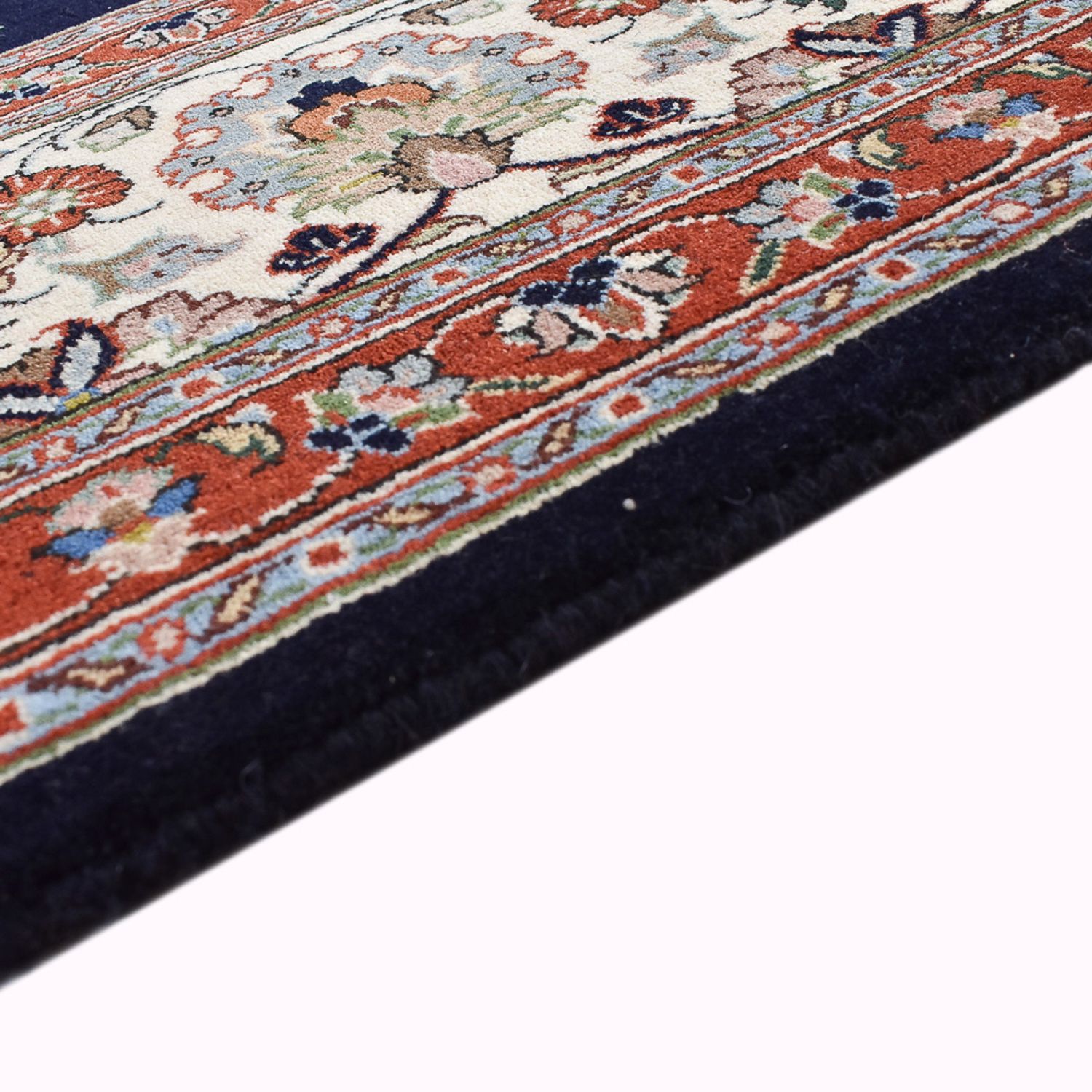 Tapis persan - Classique - Royal - 350 x 248 cm - bleu foncé