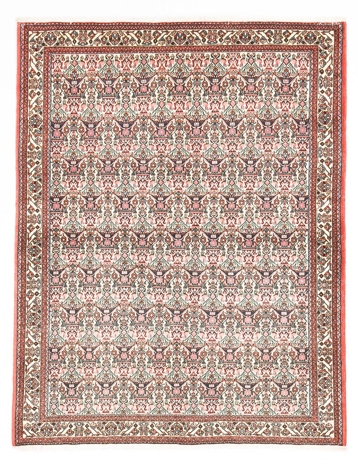 Perser Rug - Nomadic - 203 x 158 cm - rust