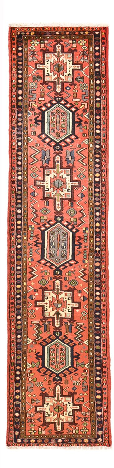 Tapis de couloir Tapis persan - Nomadic - 295 x 74 cm - rouge