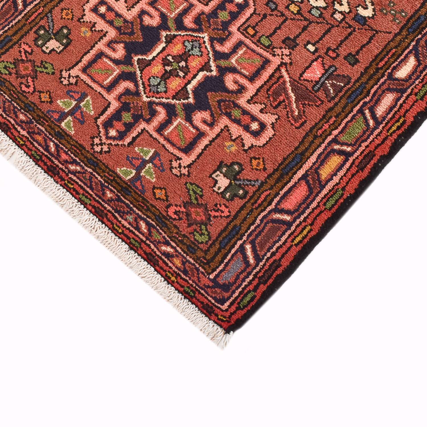 Tapis de couloir Tapis persan - Nomadic - 287 x 68 cm - rouge