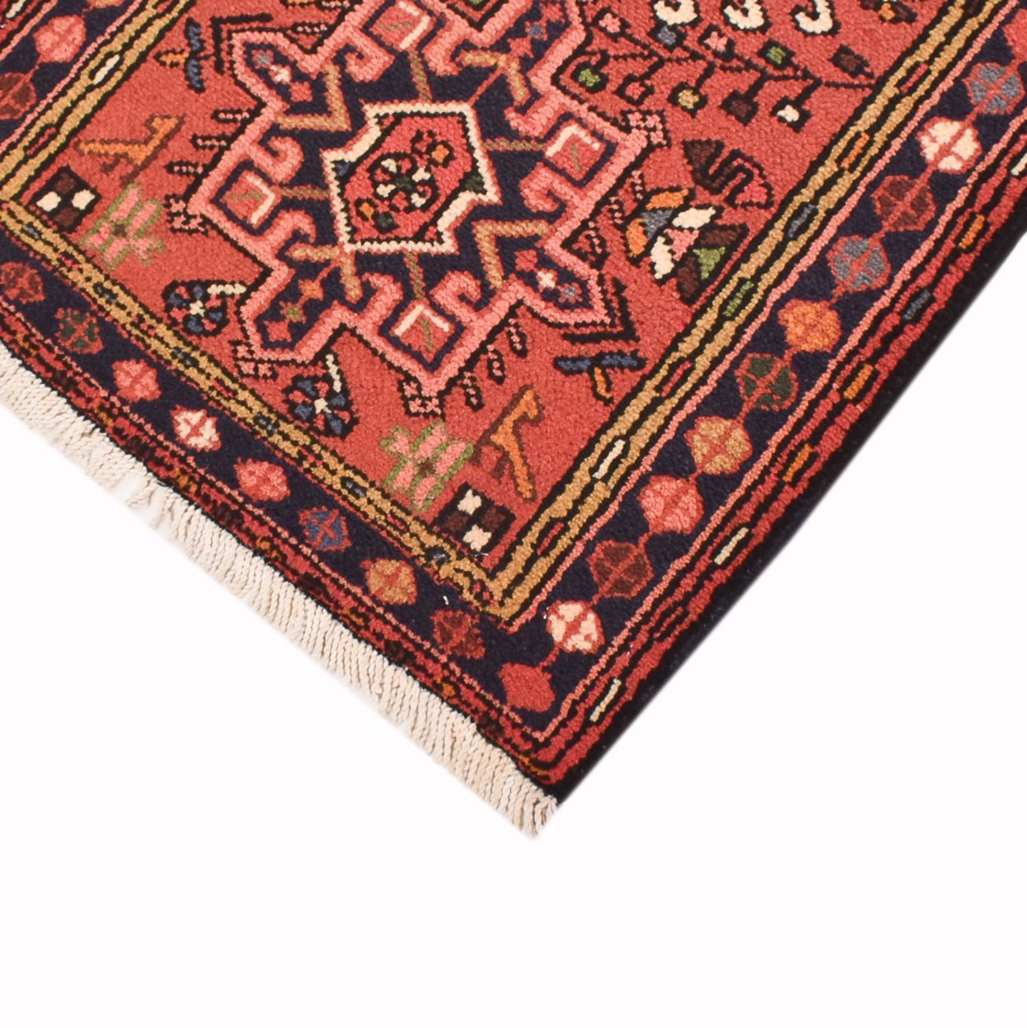 Tapis de couloir Tapis persan - Nomadic - 281 x 68 cm - rouge clair