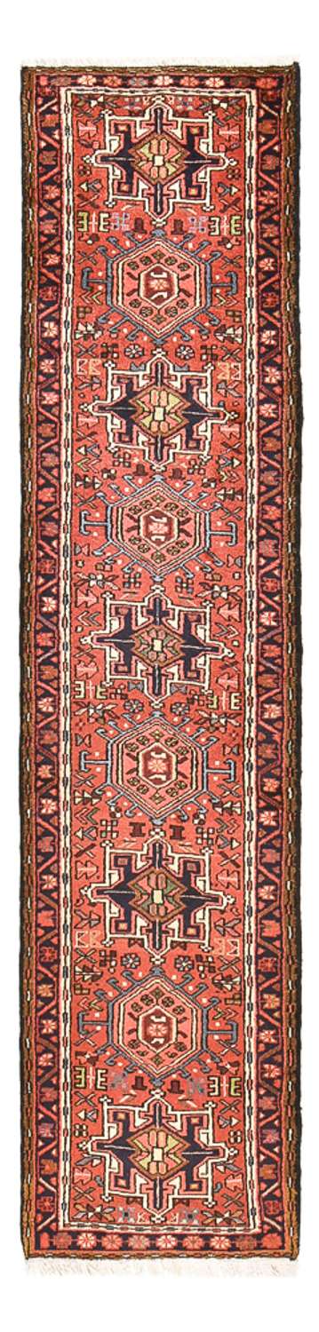 Løper Persisk teppe - Nomadisk - 288 x 68 cm - lys rød