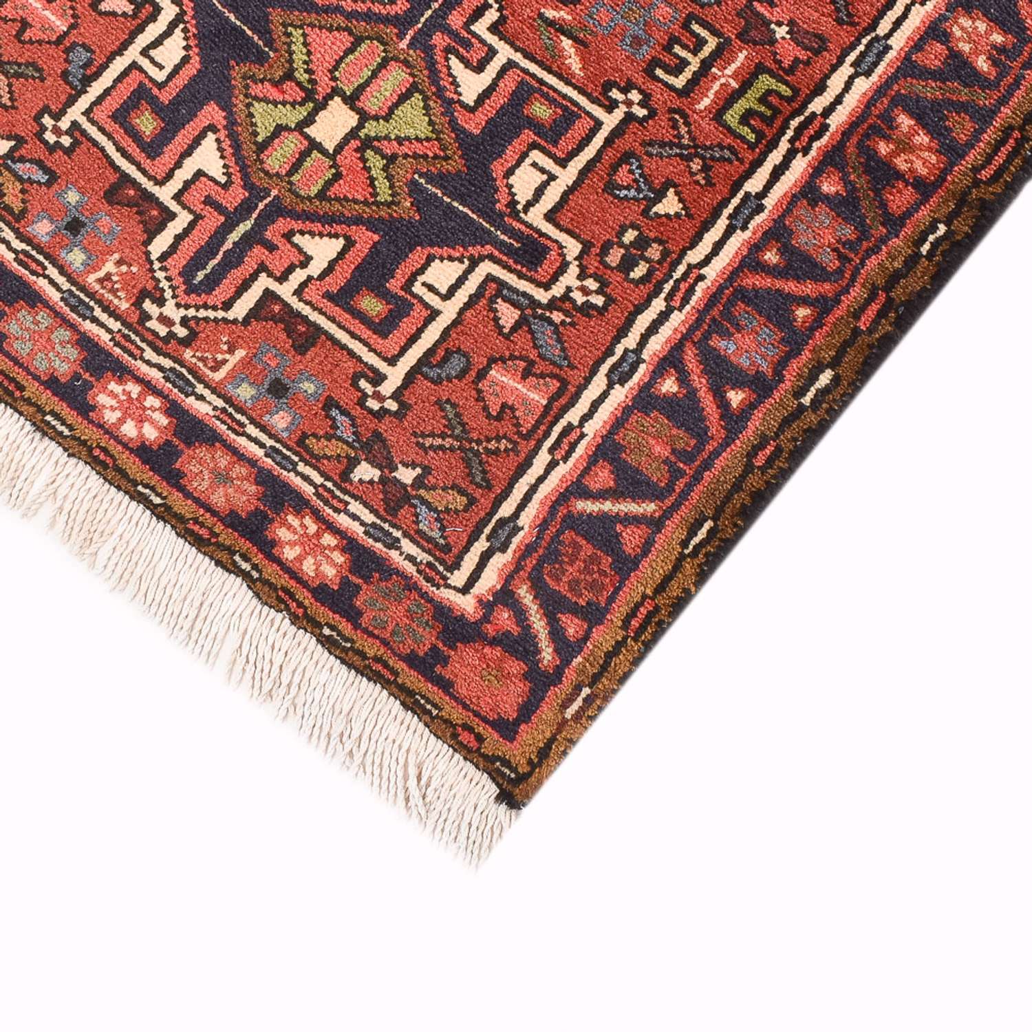 Runner Perský koberec - Nomádský - 288 x 68 cm - světle červená