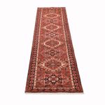 Tapis de couloir Tapis persan - Nomadic - 290 x 70 cm - rouge clair