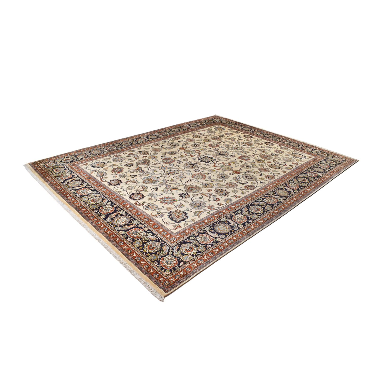 Tapis persan - Classique - Royal - 390 x 292 cm - crème