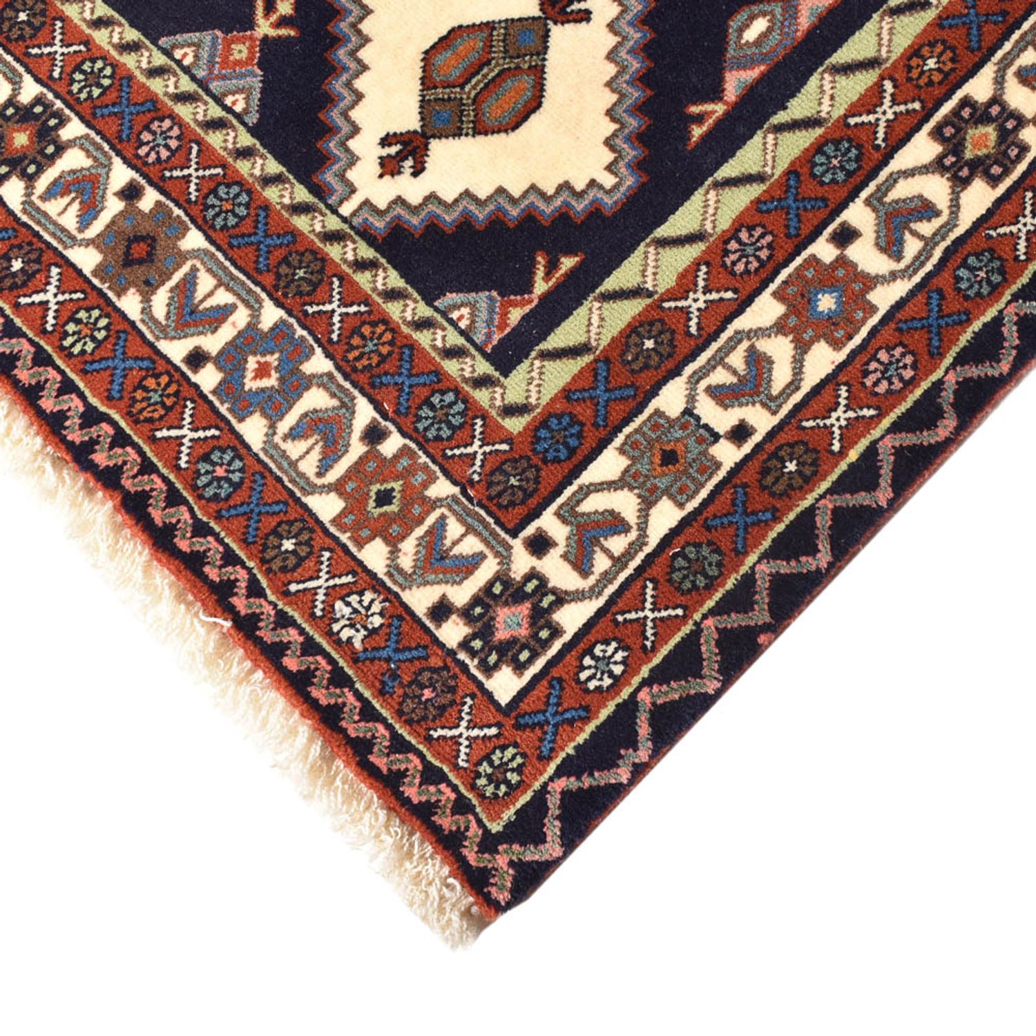 Tapis persan - Nomadic - 205 x 150 cm - multicolore