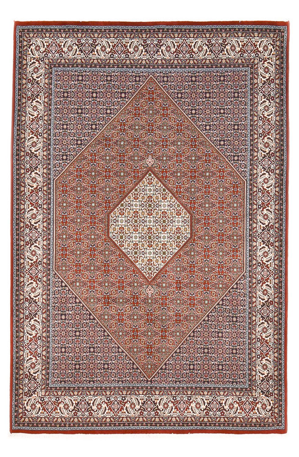 Tapete Persa - Bijar - 300 x 197 cm - ferrugem