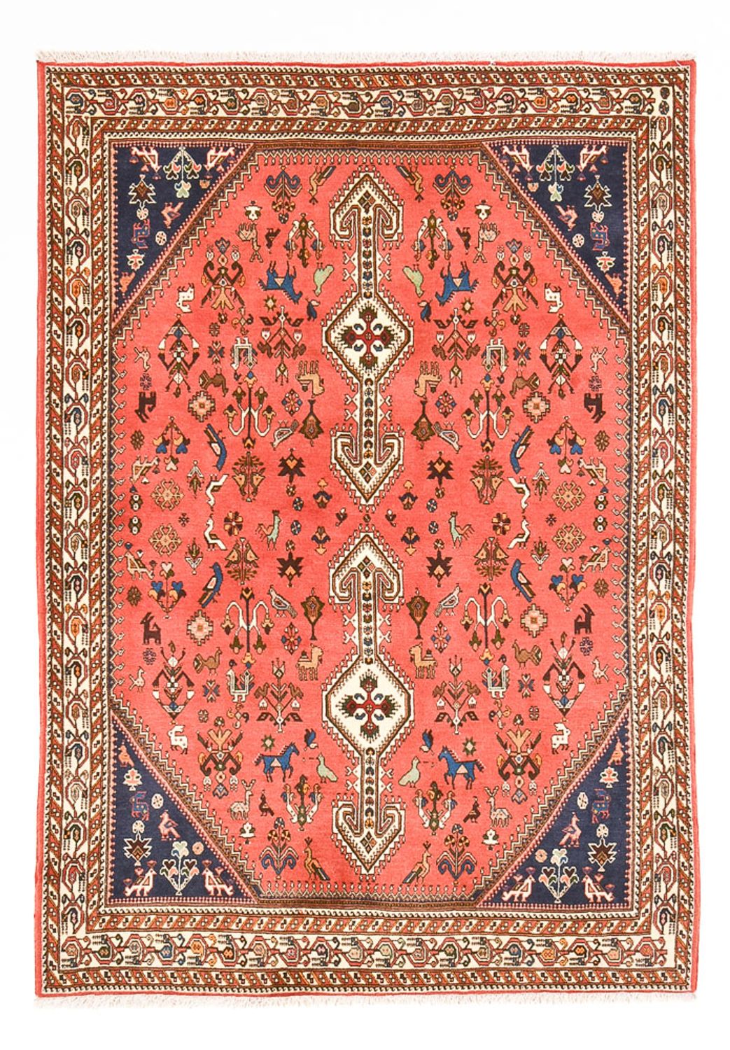 Perzisch Tapijt - Nomadisch - 205 x 140 cm - rood