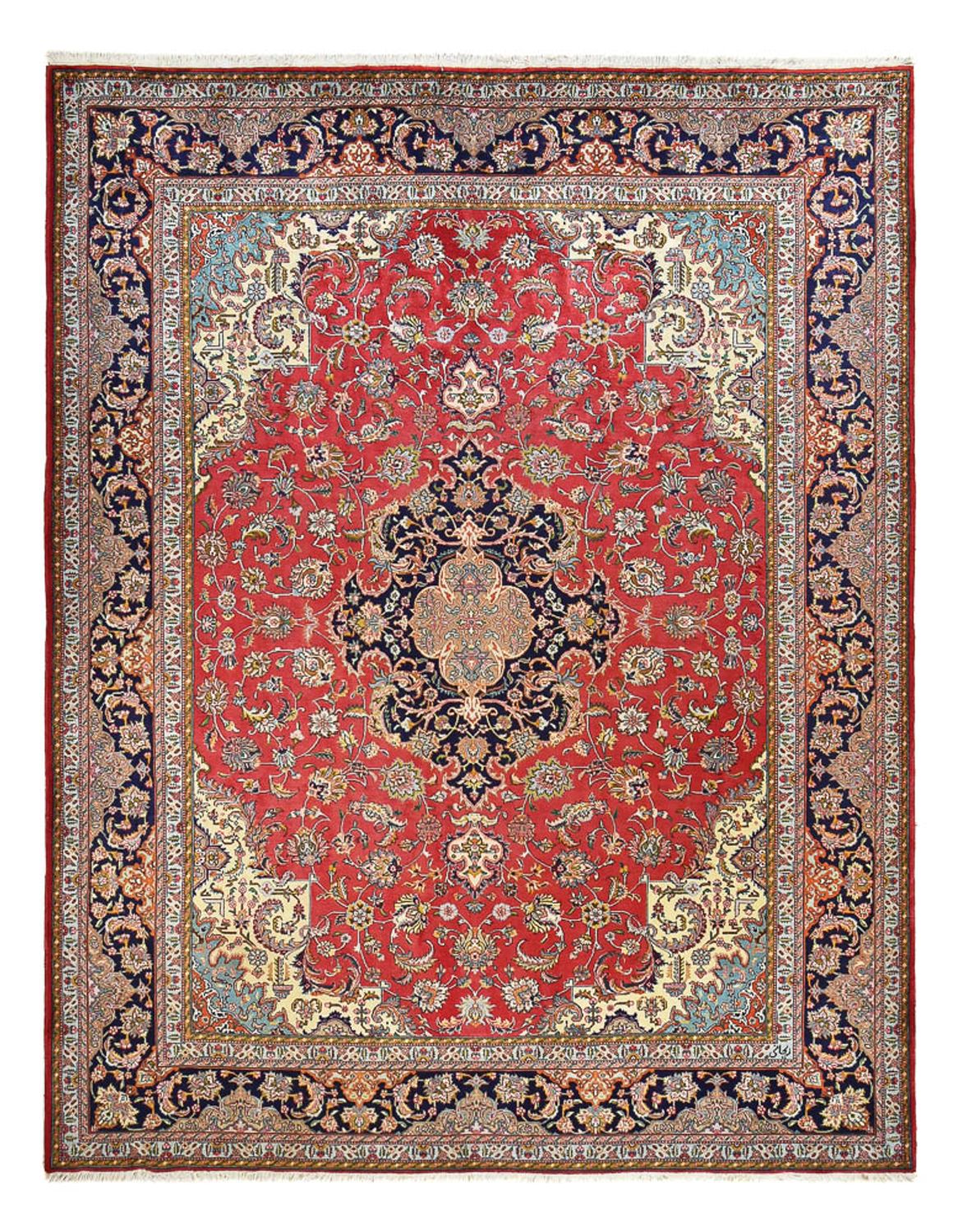 Dywan perski - Tabriz - Królewski - 400 x 307 cm - czerwony