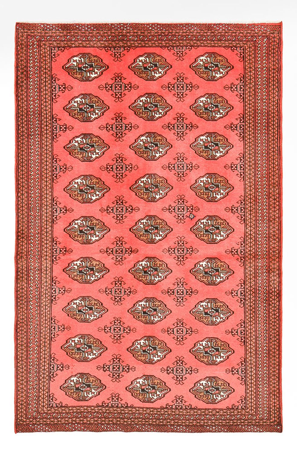 Tapis persan - Nomadic - 195 x 131 cm - rouge