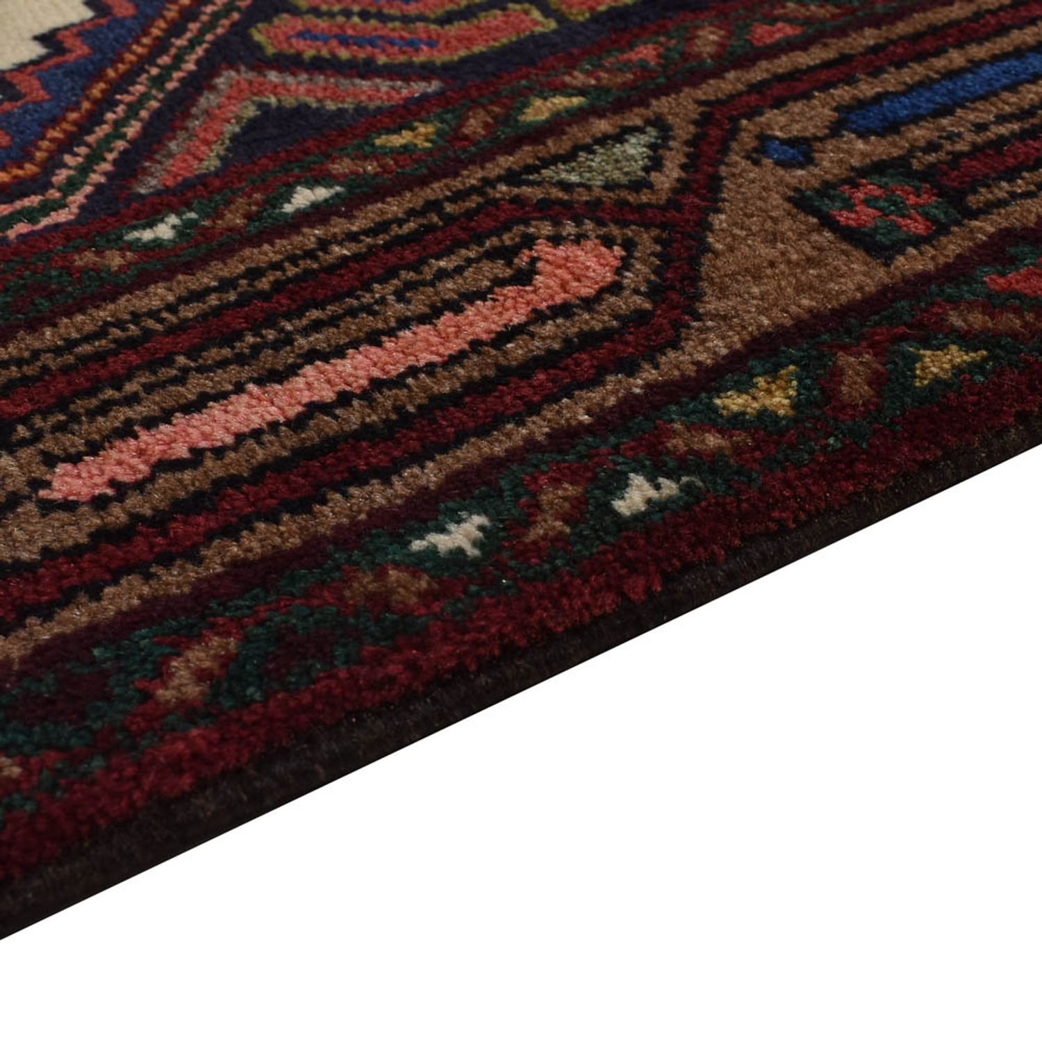 Tapis de couloir Tapis persan - Nomadic - 283 x 80 cm - multicolore