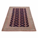 Tapis Turkaman - 175 x 125 cm - bleu foncé