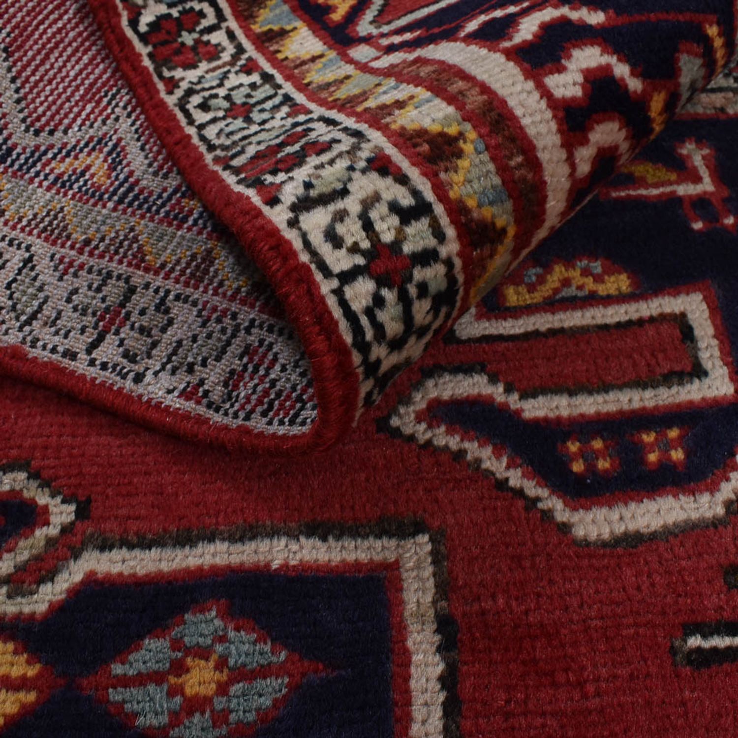 Tapis persan - Nomadic - 192 x 133 cm - rouge