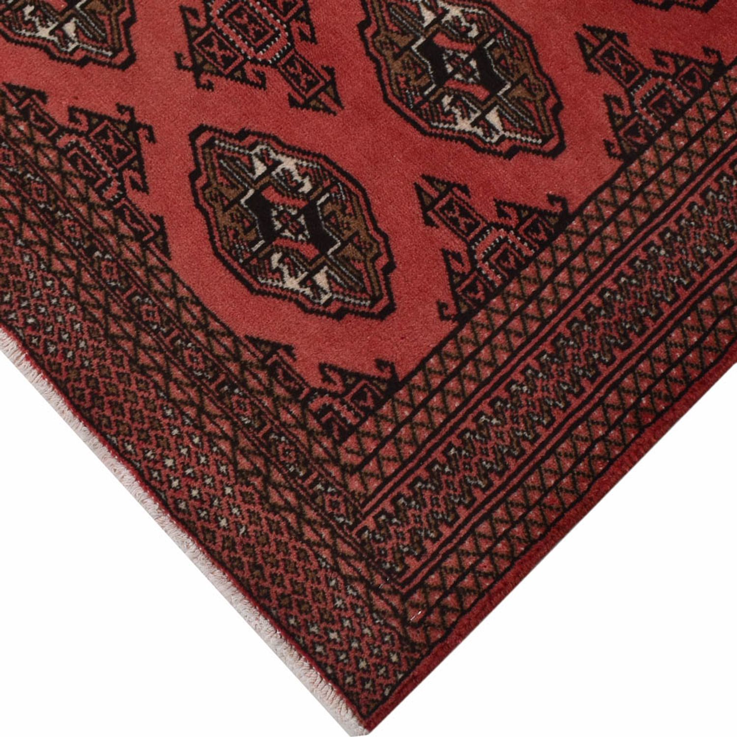 Turkaman tapijt - 188 x 126 cm - rood