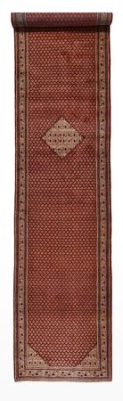 Tapis de couloir Tapis persan - Mir - 523 x 111 cm - rouille