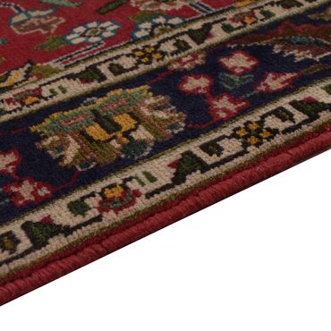 Corredor Tapete Persa - Tabriz - 306 x 72 cm - vermelho