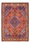 Alfombra persa - Nómada - 160 x 114 cm - multicolor