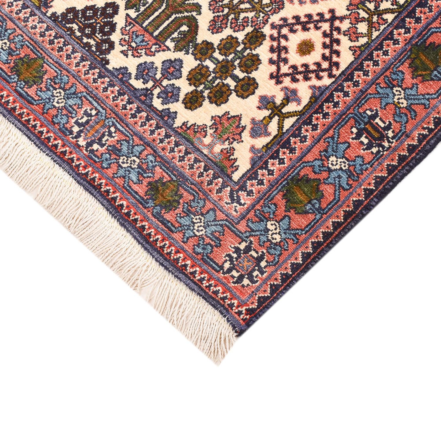 Tapis persan - Nomadic - 160 x 108 cm - multicolore