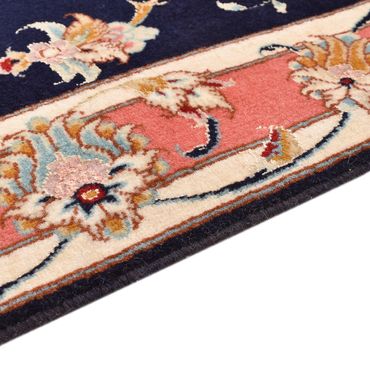 Tappeto corsia Tappeto Persero - Tabriz - Reale - 189 x 74 cm - blu scuro