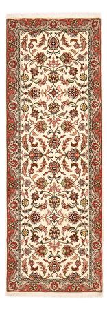 Tappeto corsia Tappeto Persero - Tabriz - Reale - 202 x 71 cm - crema