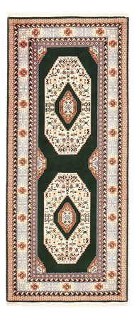 Corredor Tapete Persa - Tabriz - Royal - 182 x 77 cm - azul escuro