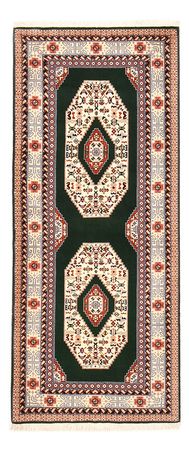 Tappeto corsia Tappeto Persero - Tabriz - Reale - 182 x 75 cm - blu scuro