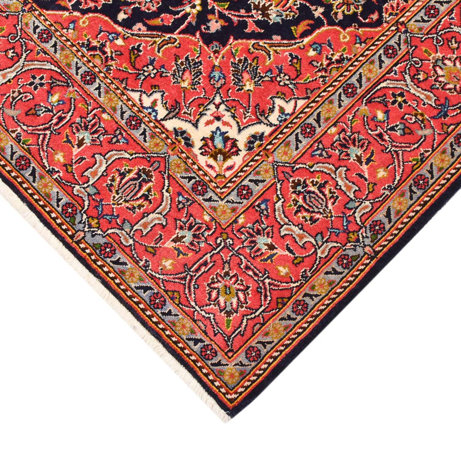Tapis persan - Keshan - 170 x 117 cm - rouge