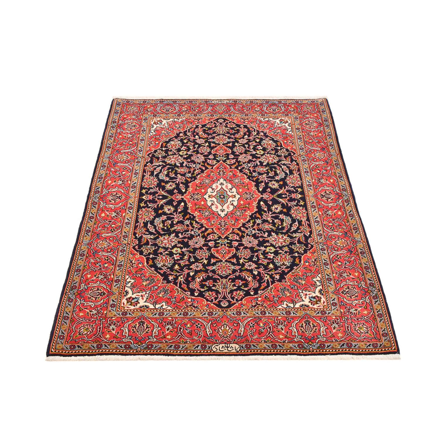 Tapis persan - Keshan - 170 x 117 cm - rouge