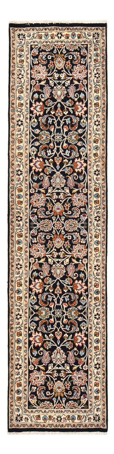 Tapis de couloir Tapis persan - Classique - 295 x 75 cm - bleu foncé