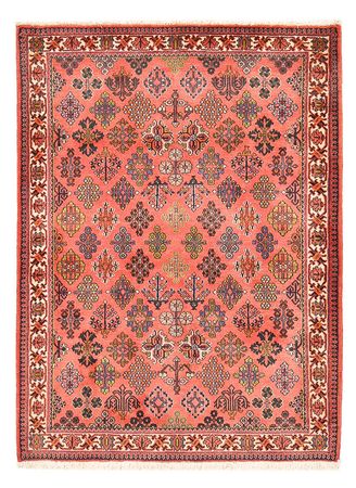 Tapis persan - Nomadic - 156 x 115 cm - rouge clair