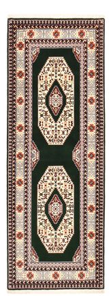 Runner Perser Rug - Tabriz - Royal - 202 x 74 cm - dark blue