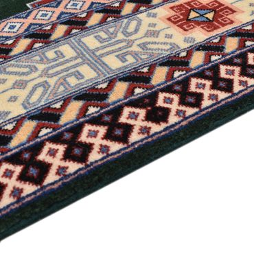 Tappeto corsia Tappeto Persero - Tabriz - Reale - 202 x 74 cm - blu scuro