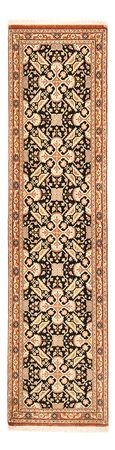 Tapis de couloir Tapis persan - Ghom - Royal - 200 x 51 cm - beige foncé