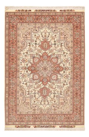 Perzisch tapijt - Tabriz - Royal - 161 x 105 cm - licht rood