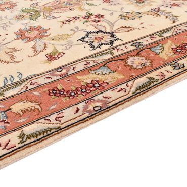 Alfombra de pasillo Alfombra Persa - Tabriz - Real - 197 x 80 cm - beige