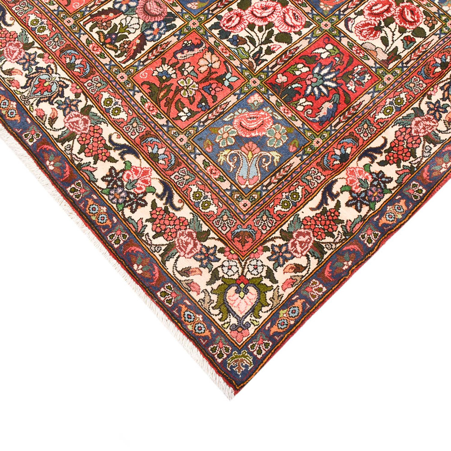 Tapis persan - Nomadic - 251 x 151 cm - multicolore