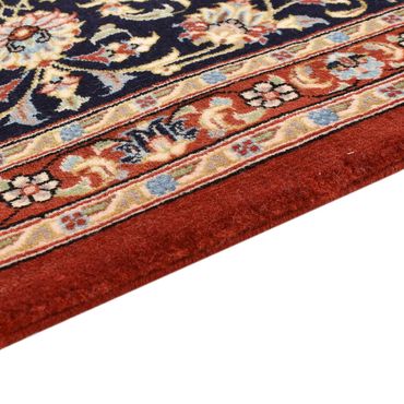 Tapis de couloir Tapis persan - Ghom - Royal - 196 x 54 cm - bleu foncé