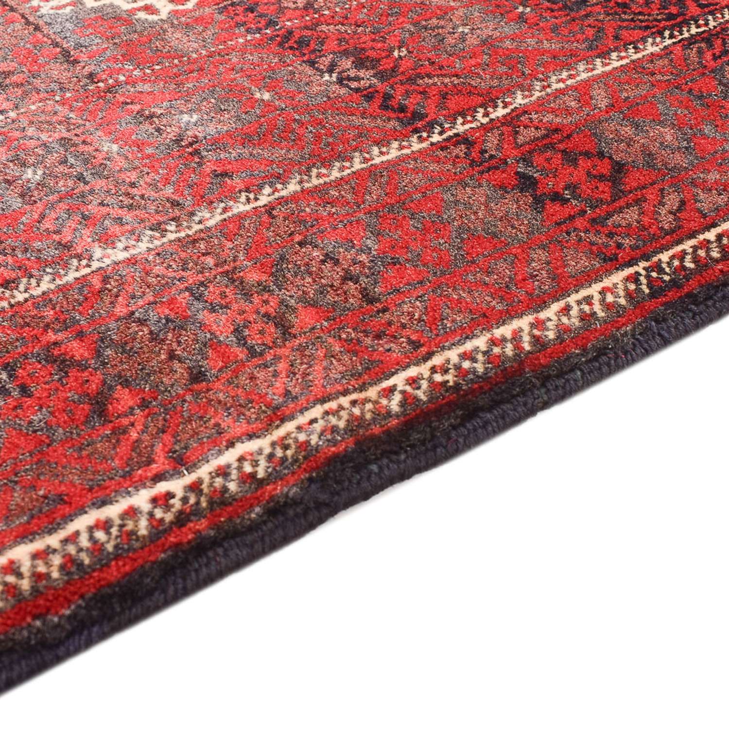 Dywan beludżycki - 150 x 99 cm - czerwony