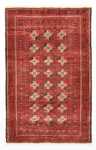 Dywan beludżycki - 150 x 99 cm - czerwony