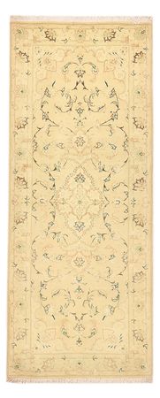 Läufer Perser - Täbriz - Royal - 203 x 77 cm - hellbeige